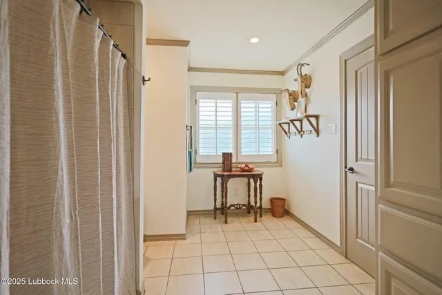 a view of kitchen with furniture and a window