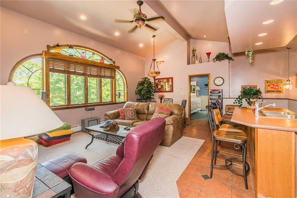 265 4 Seasons Road Boswell, PA 15531 - Photo 21 of 25 GUEST HOUSE: Open Concept, Enjoy the amazing view from the large front window!