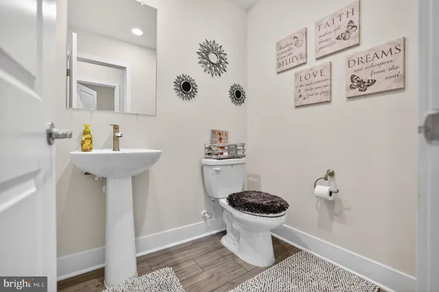 a bathroom with a sink and a toilet