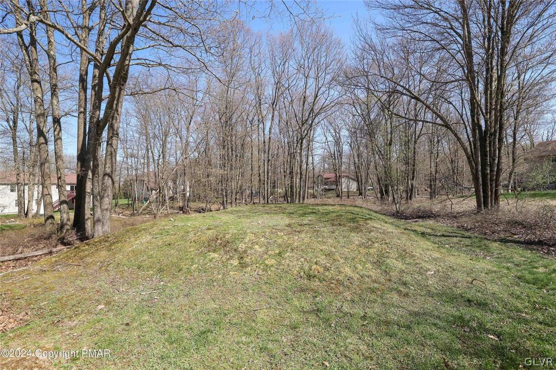 1728 Clover Road Long Pond, PA 18334 - Photo 5 of 34 a backyard of a house with lots of green space