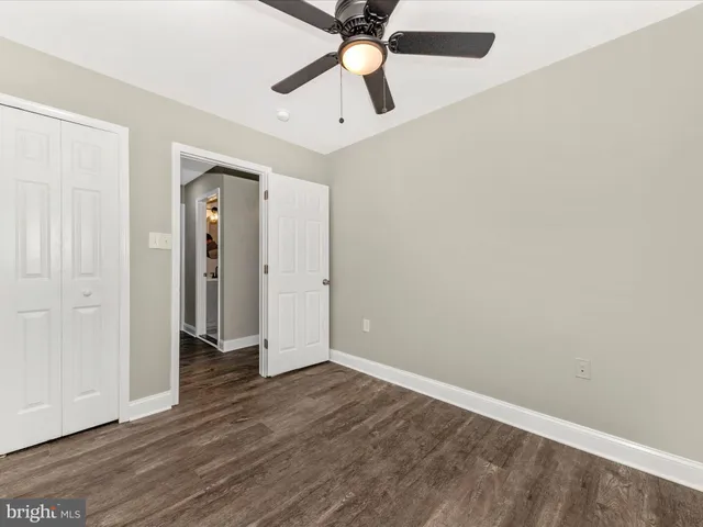 wooden floor in an empty room