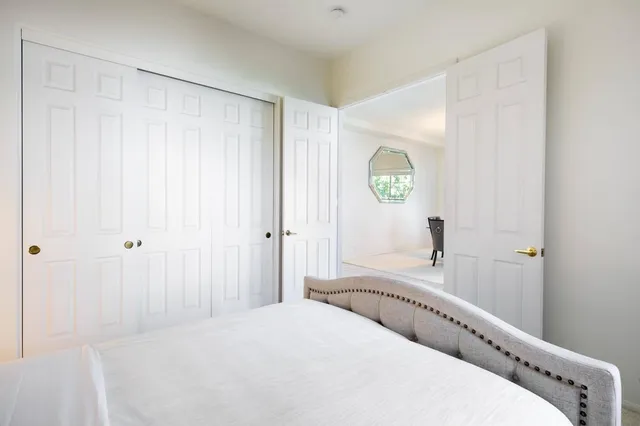 a spacious bathroom with a bathtub and a shower