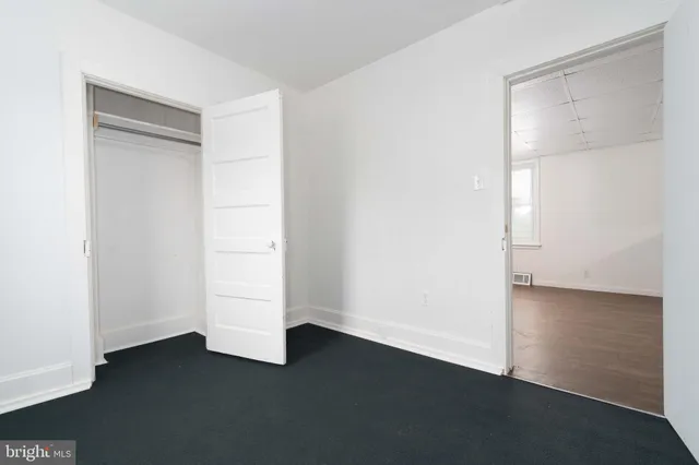 a view of empty room