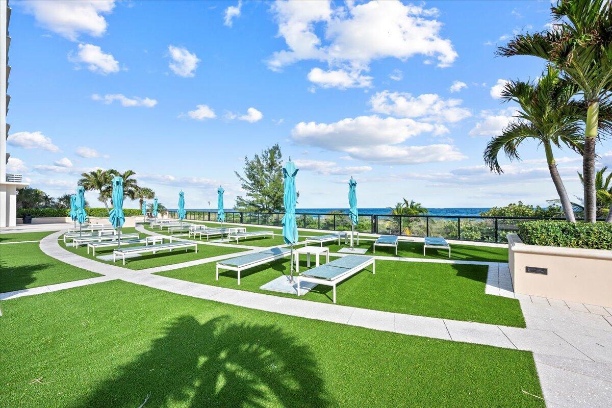 2000 South Ocean Boulevard, Unit 11D Boca Raton, FL 33432 - Photo 20 of 31 a view of a house with a big yard