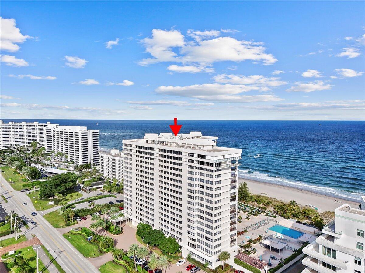 2000 South Ocean Boulevard, Unit 11D Boca Raton, FL 33432 - Photo 25 of 31 a view of a balcony with an outdoor space