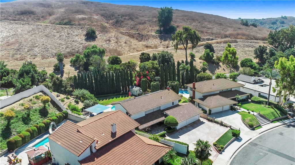 6046 Altmark Avenue Whittier, CA 90601 - Photo 11 of 27 an aerial view of a house with a garden