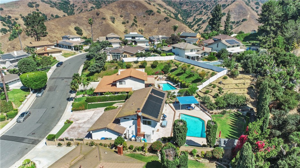 6046 Altmark Avenue Whittier, CA 90601 - Photo 12 of 27 an aerial view of residential houses with outdoor space