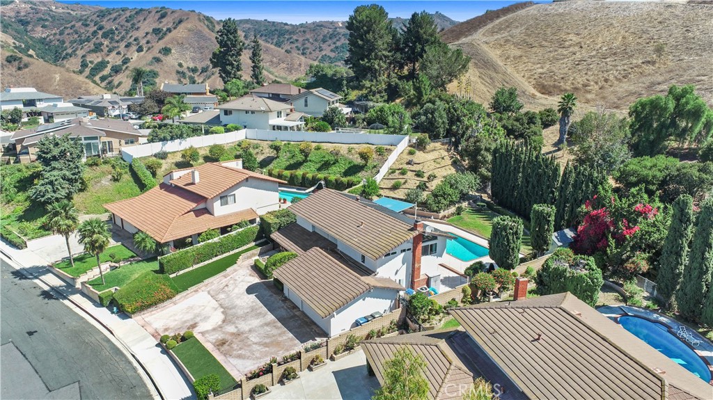 6046 Altmark Avenue Whittier, CA 90601 - Photo 8 of 27 an aerial view of a house with a garden