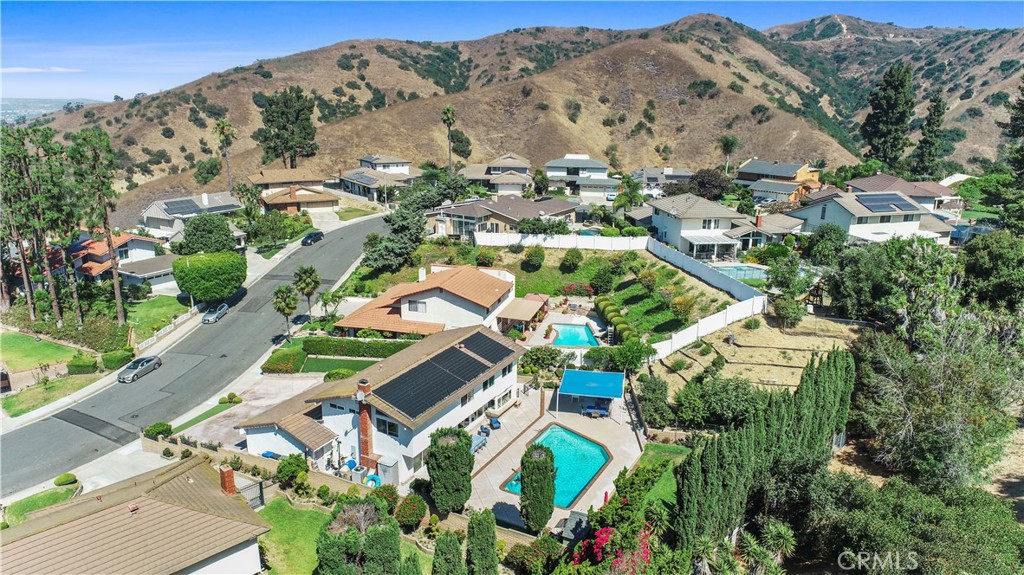 6046 Altmark Avenue Whittier, CA 90601 - Photo 10 of 27 an aerial view of residential houses with outdoor space