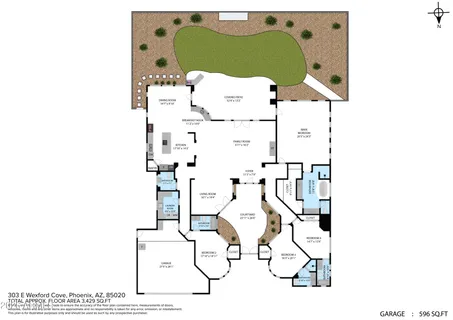 $1,299,500 | 303 East Wexford Court, Phoenix, AZ 85020