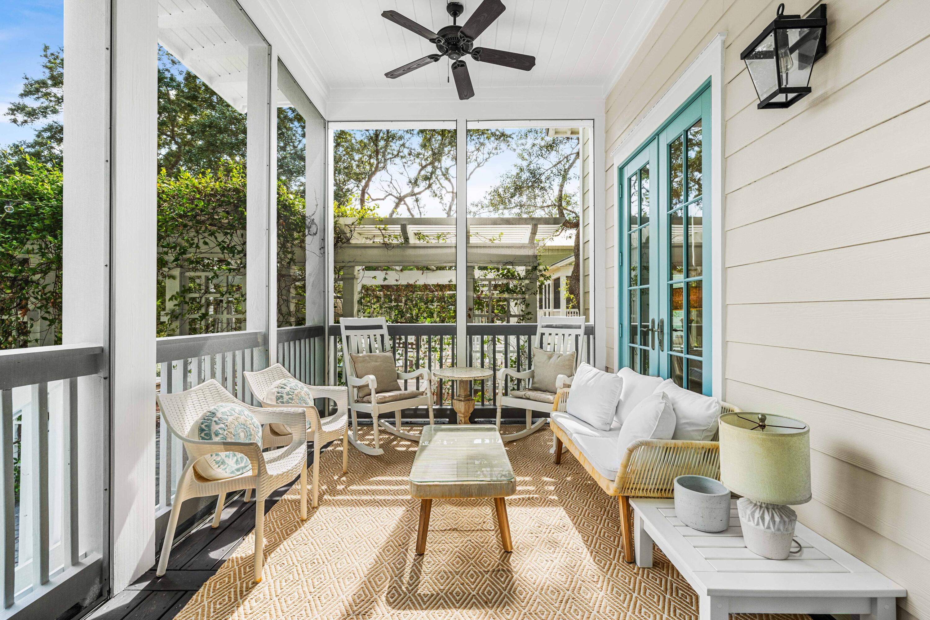 406 Red Cedar Way Santa Rosa Beach, FL 32459 - Photo 18 of 60 a living room with furniture and a large window