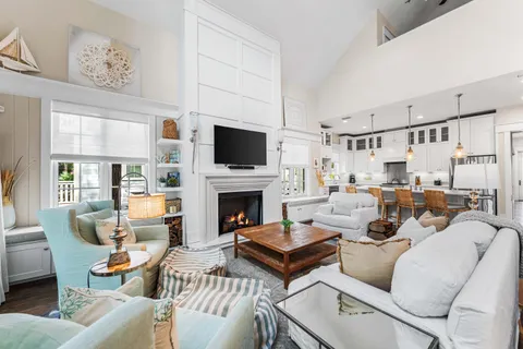 a open kitchen with stainless steel appliances granite countertop a stove and cabinets