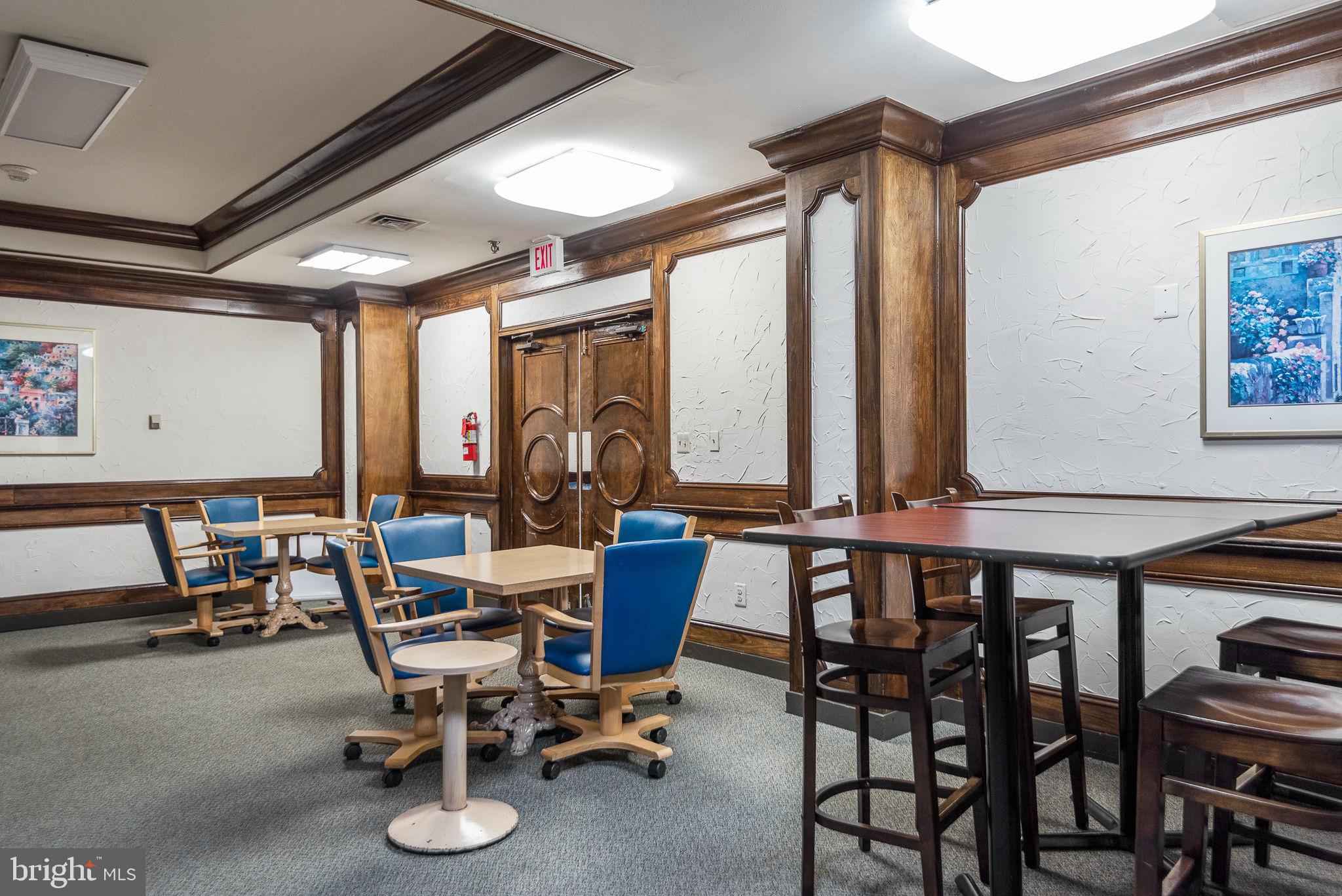 5225 Pooks Hill Road, Unit 828S Bethesda, MD 20814 - Photo 39 of 72 a view of a dining room with furniture window and outside view