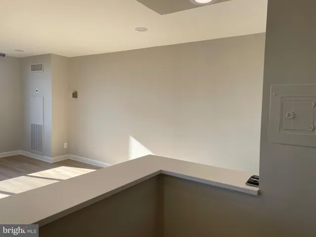 an empty room with an empty space