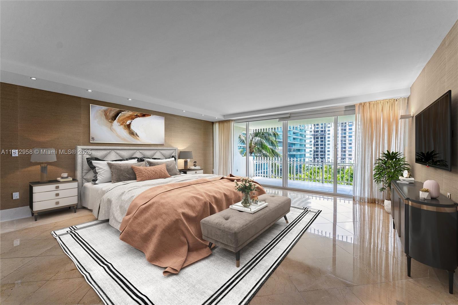 10205 Collins Avenue, Unit 401 Bal Harbour, FL 33154 - Photo 17 of 67 Digitally Staged