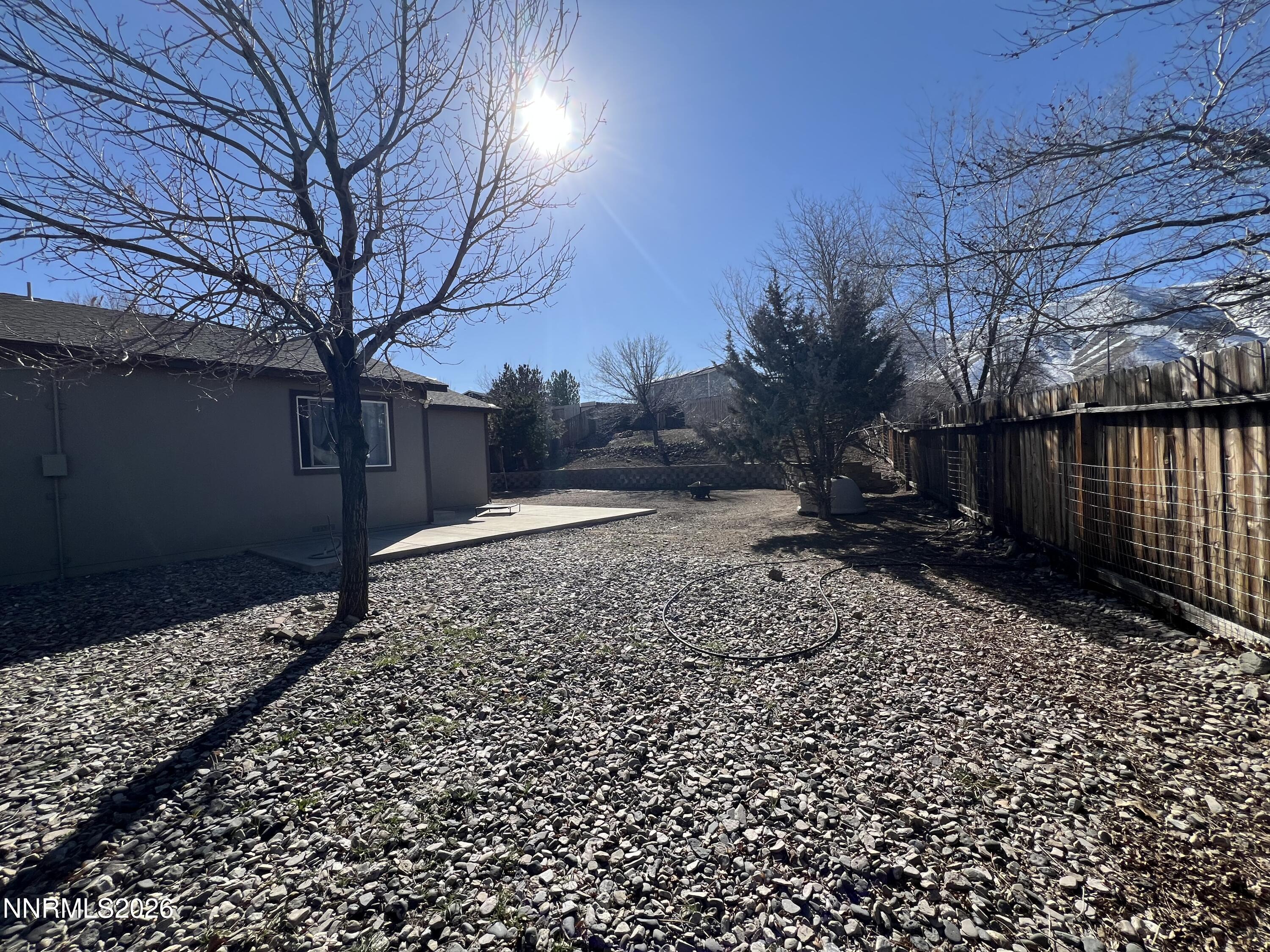 7690 East Key Largo Court Reno, NV 89506 - Photo 5 of 24 a view of a backyard with a large tree