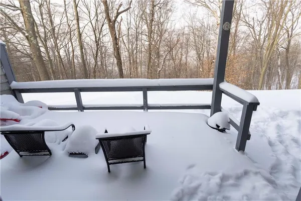 a view of outdoor space with seating
