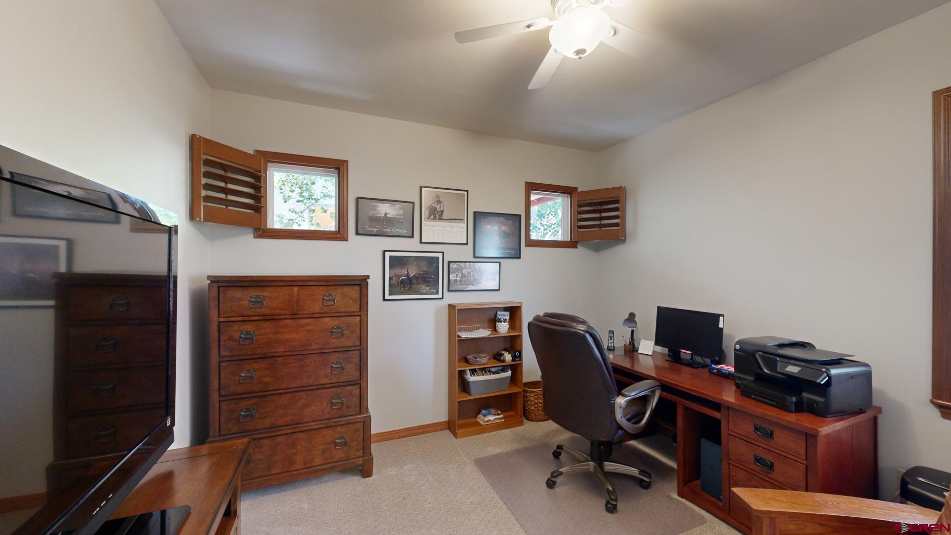 222 Jenkins Ranch Road Durango, CO 81301 - Photo 27 of 30 a view of a workspace with furniture