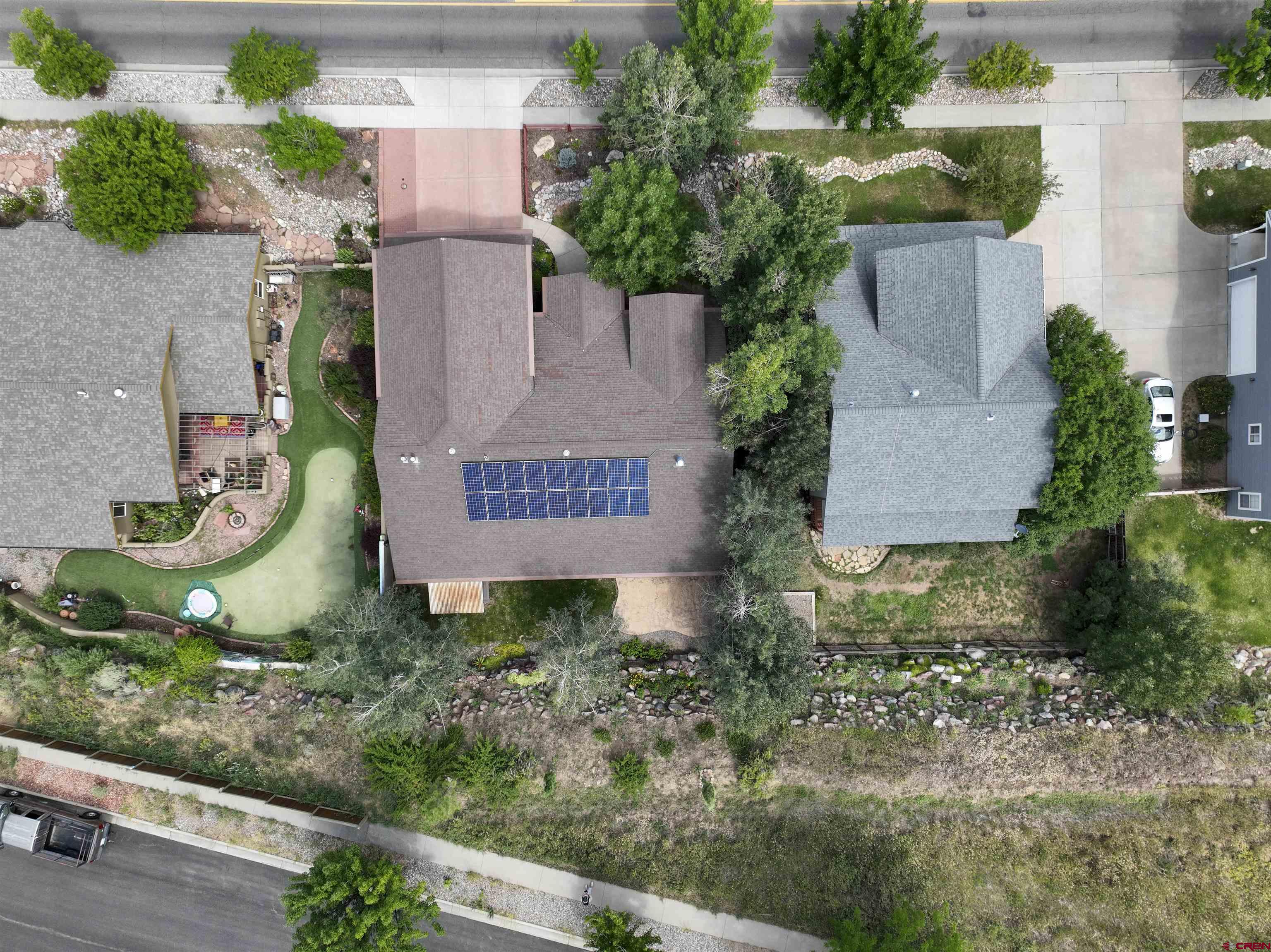 222 Jenkins Ranch Road Durango, CO 81301 - Photo 30 of 30 an aerial view of a house