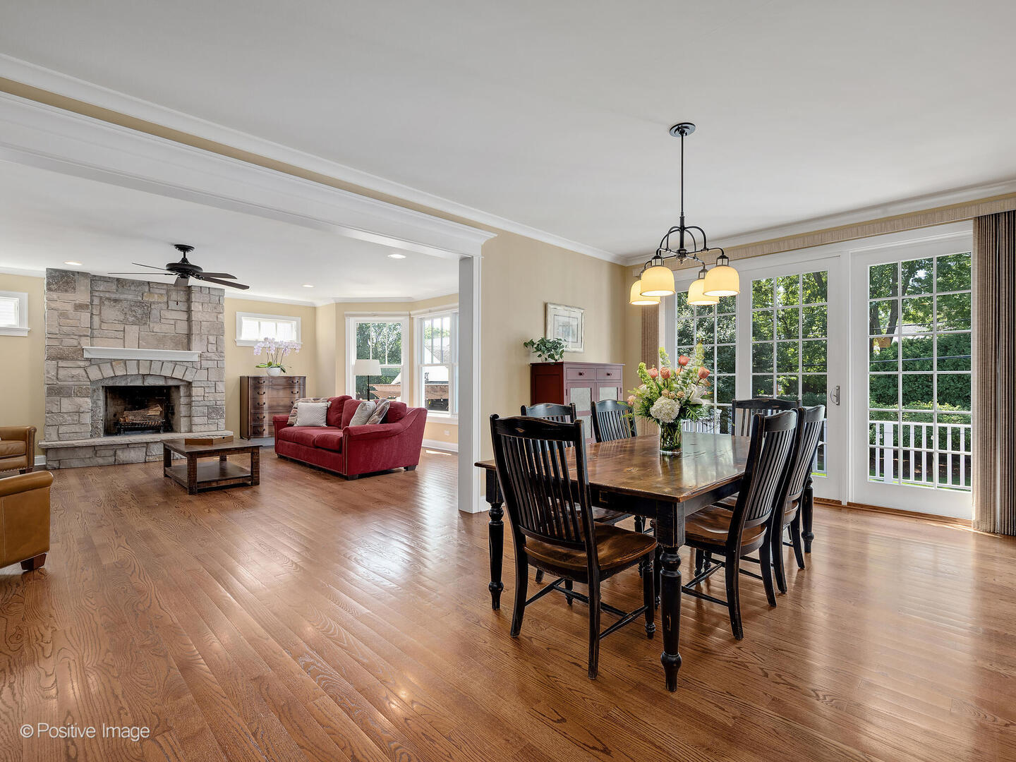 610 Washington Street Elmhurst, IL 60126 - Photo 28 of 48 a view of a dining room with furniture window and wooden floor