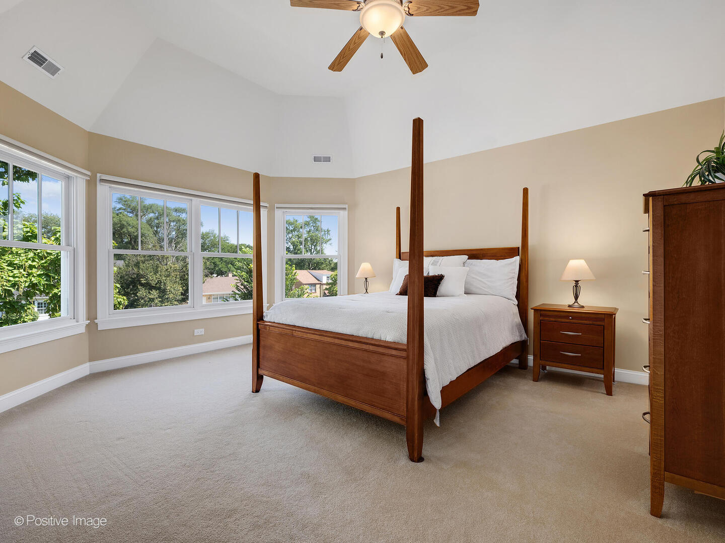 610 Washington Street Elmhurst, IL 60126 - Photo 42 of 48 a bedroom with a bed and large window