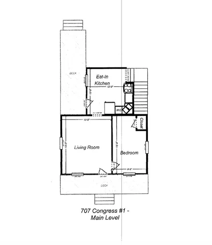 $1,990 | 707 Congress Street, Unit 1, Ypsilanti, MI 48197