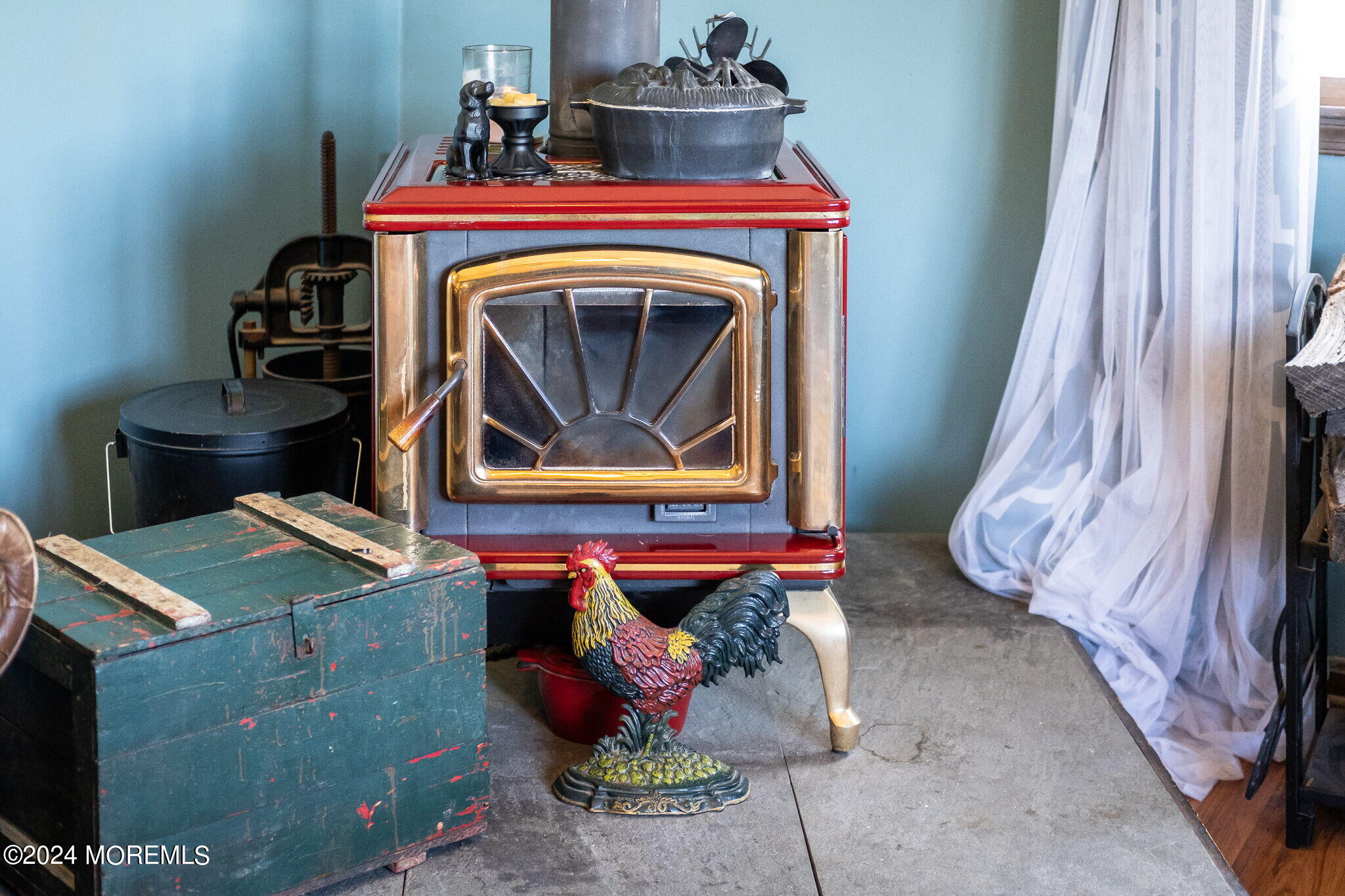 149 Iron Ore Road Manalapan, NJ 07726 - Photo 10 of 35 Wood Stove