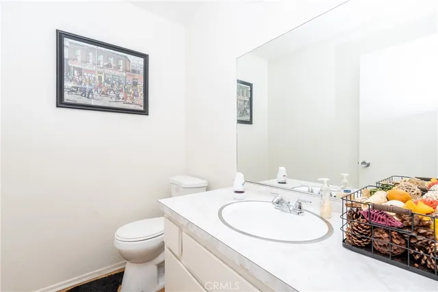 a bathroom with a shower curtain