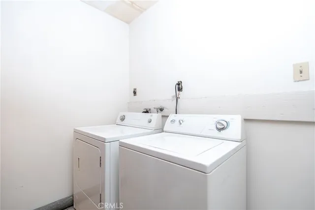 a aerial view of a yard with table and chairs
