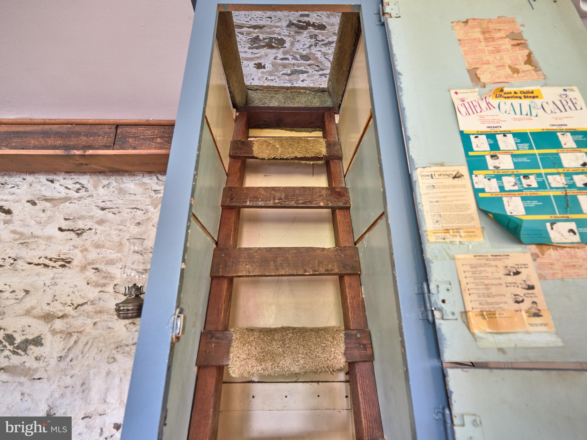 1465 Makefield Road Yardley, PA 19067 - Photo 31 of 43 Secret steps to loft