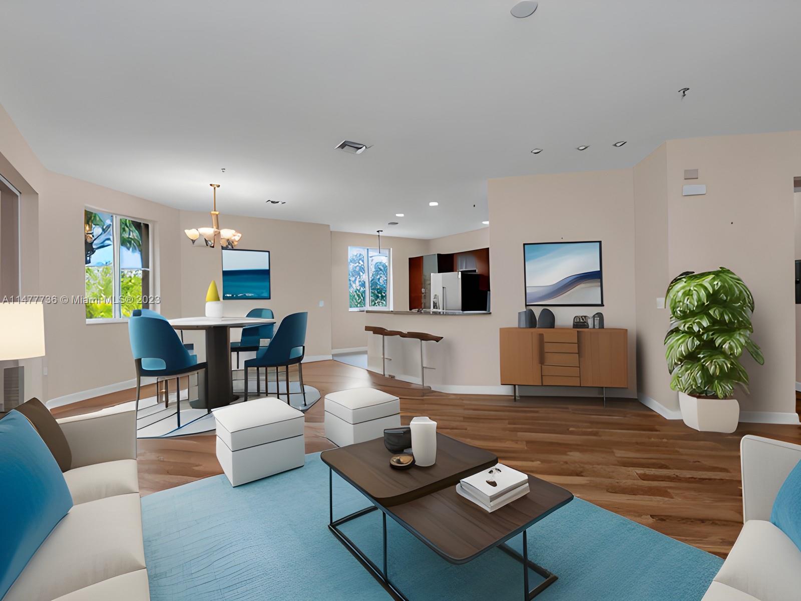 Artesia Sunrise, FL 33323 - Photo 3 of 38 a living room with furniture and view of kitchen