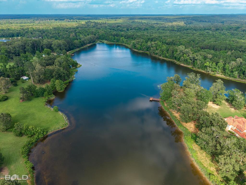 0 Twin Lakes Road Mansfield, LA 71052 - Photo 22 of 28 Expansive lakefront property featuring a private dock, mature tree coverage, and substantial water frontage
