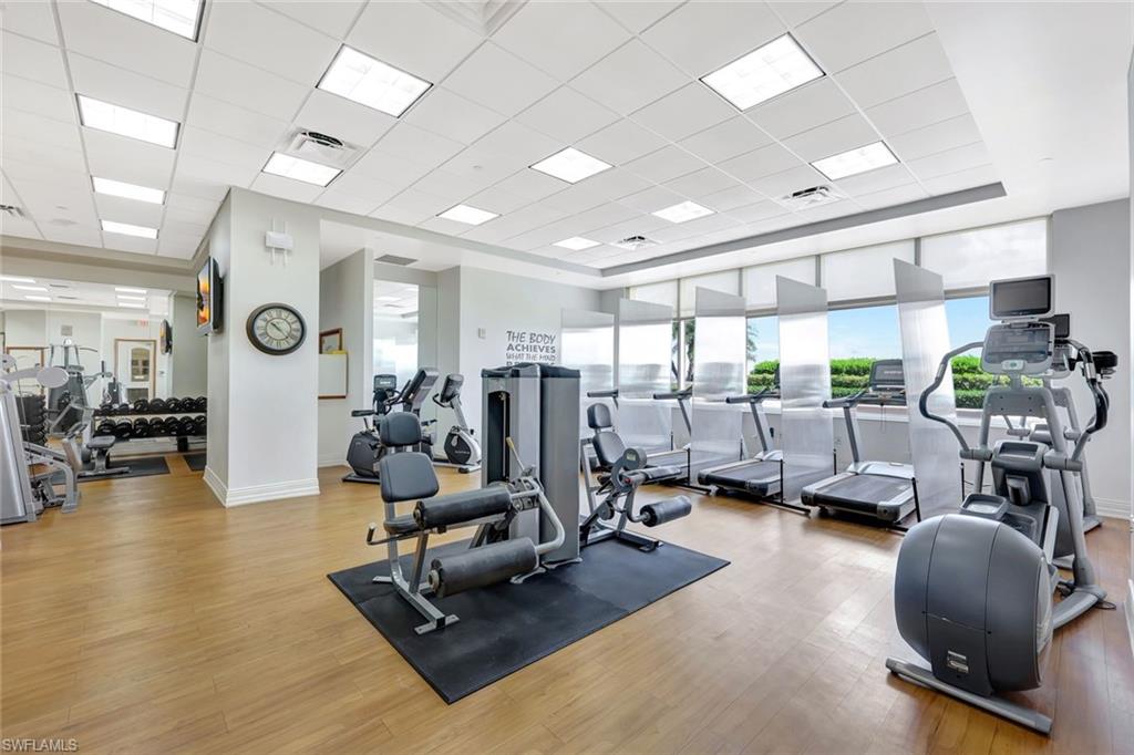 2104 West First Street, Unit 1404 Fort Myers, FL 33901 - Photo 27 of 33 a view of a room with gym equipment