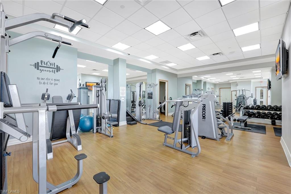 2104 West First Street, Unit 1404 Fort Myers, FL 33901 - Photo 28 of 33 a view of a room with gym equipment