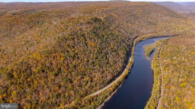 a view of an outdoor space with mountain view