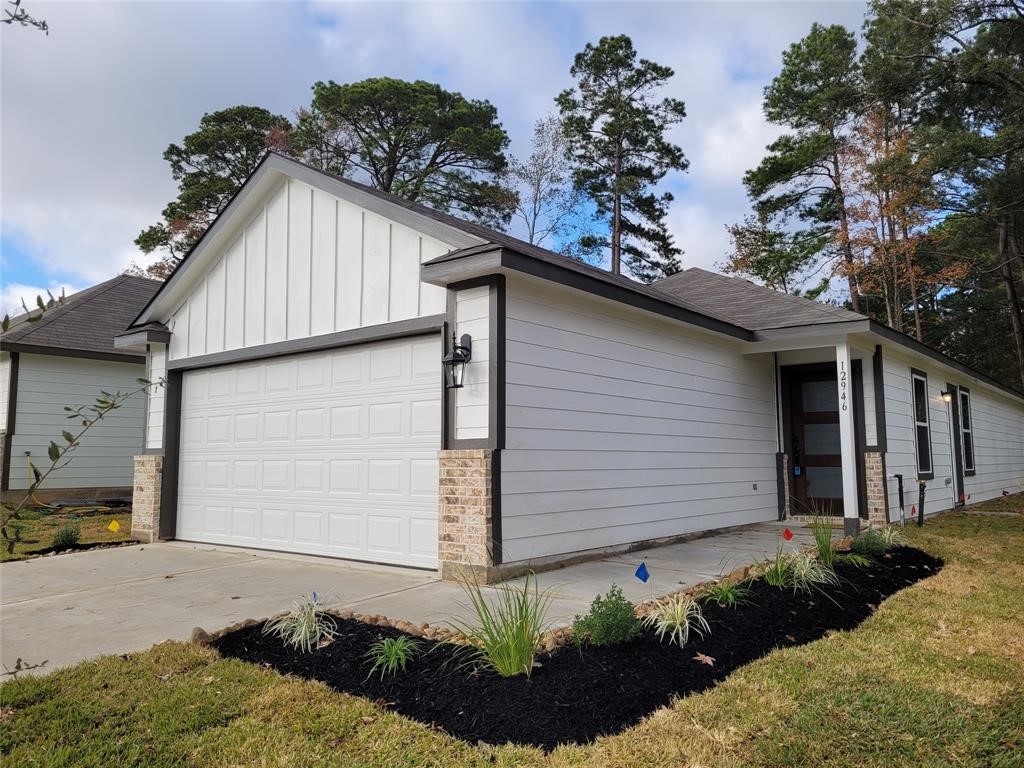 a house with a outdoor space
