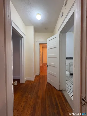 wooden floor in an empty room