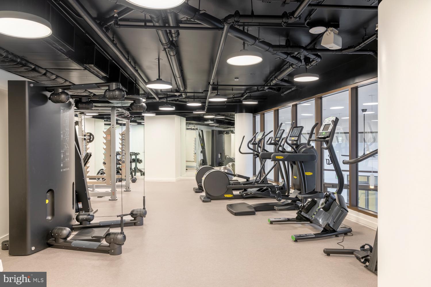 1630 Columbia Road Northwest, Unit 316 Washington, DC 20009 - Photo 11 of 20 a view of a room with gym equipment