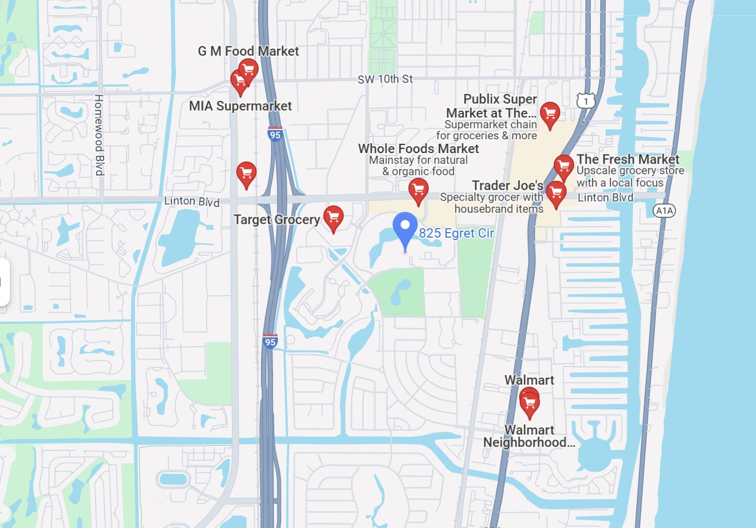 825 Egret Circle, Unit 406 Delray Beach, FL 33444 - Photo 44 of 44 Local Area