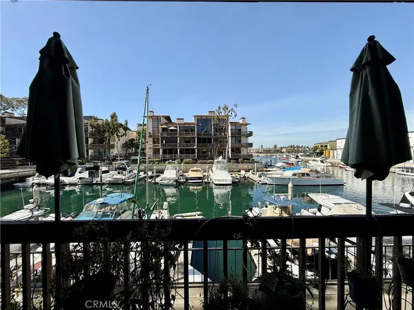 a view of a lake from a balcony