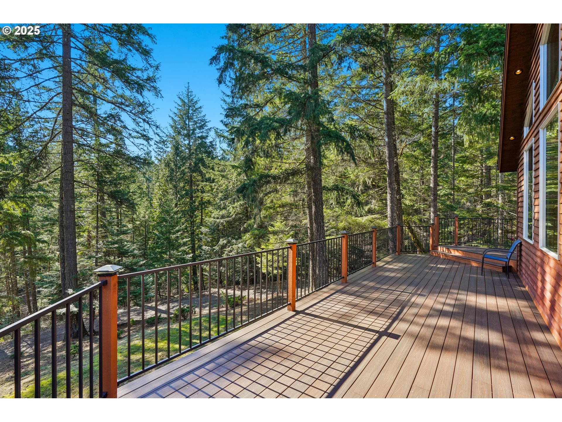 232 Upper Lakeview Rd Road White Salmon, WA 98672 - Photo 43 of 46 a view of balcony with wooden floor and outdoor space