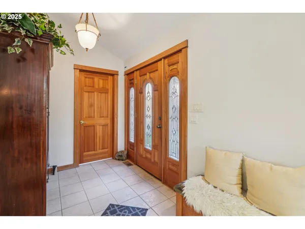 a view of an entryway
