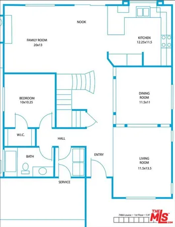 $1,129,000 | 7466 Louise Avenue, Lake Balboa, CA 91406