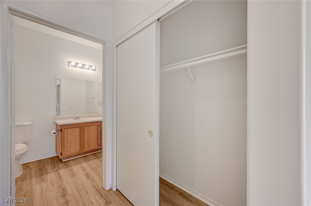 9050 West Warm Springs Road, Unit 1164 Las Vegas, NV 89148 - Photo 14 of 52 Second closet in primary bedroom!