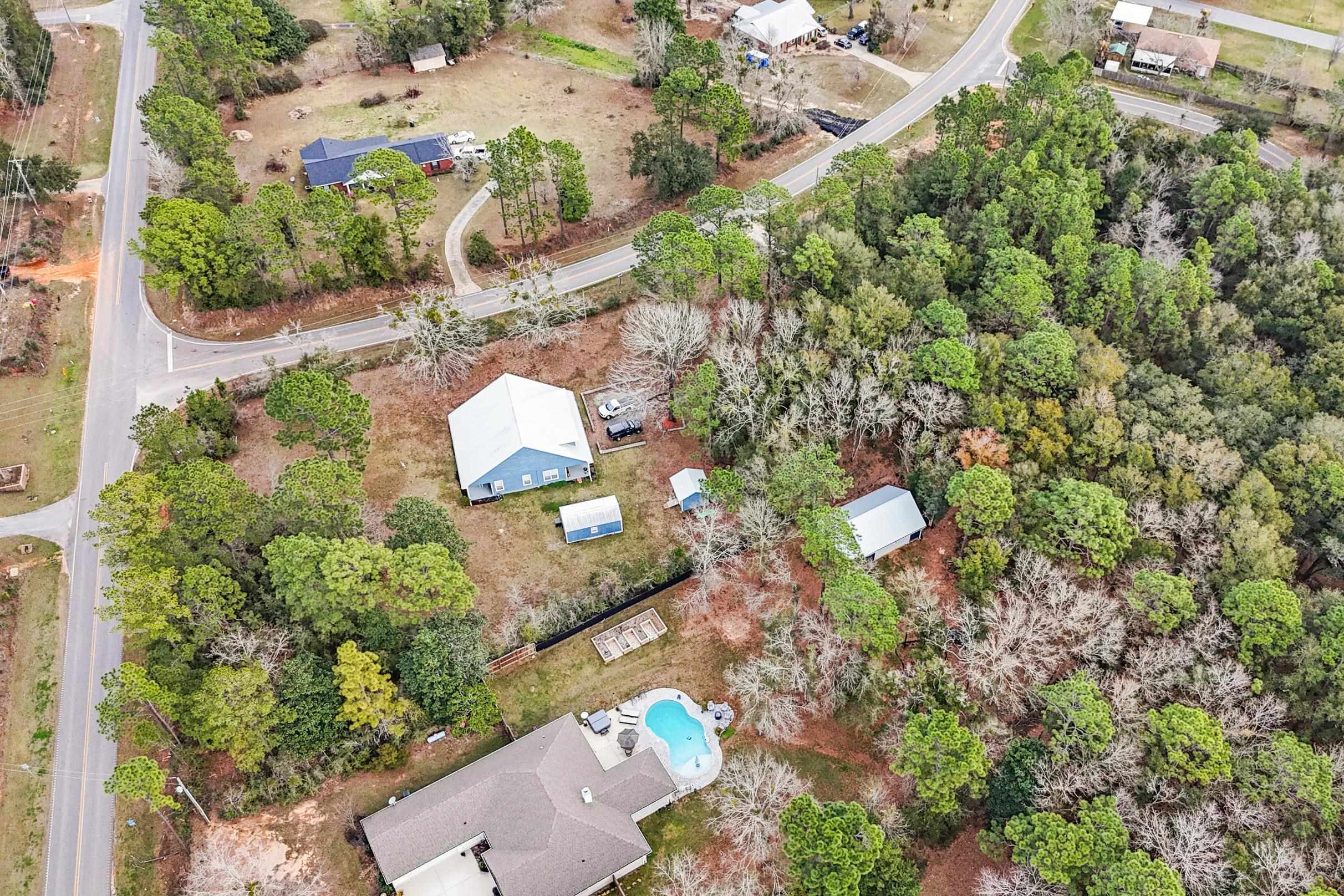 12846 Underwood Road Summerdale, AL 36580 - Photo 8 of 58 Aerial View