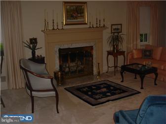 761 Bair Road Berwyn, PA 19312 - Photo 5 of 12 a living room with furniture and a fireplace