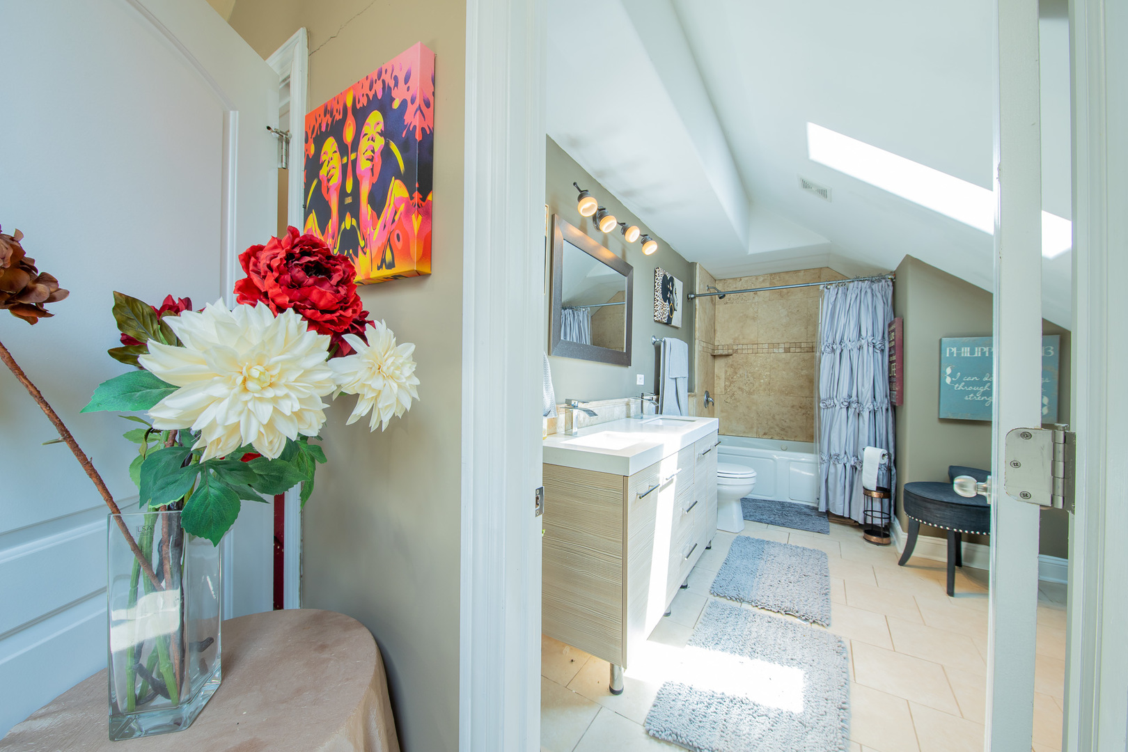 10215 South Charles Street Chicago, IL 60643 - Photo 17 of 33 a bathroom with a sink mirror and vanity