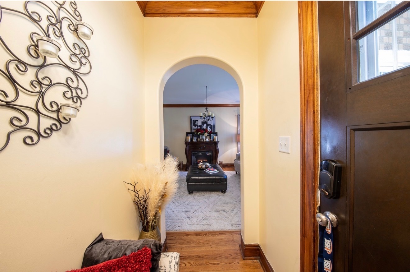10215 South Charles Street Chicago, IL 60643 - Photo 4 of 33 a view of hallway with stairs and a closet
