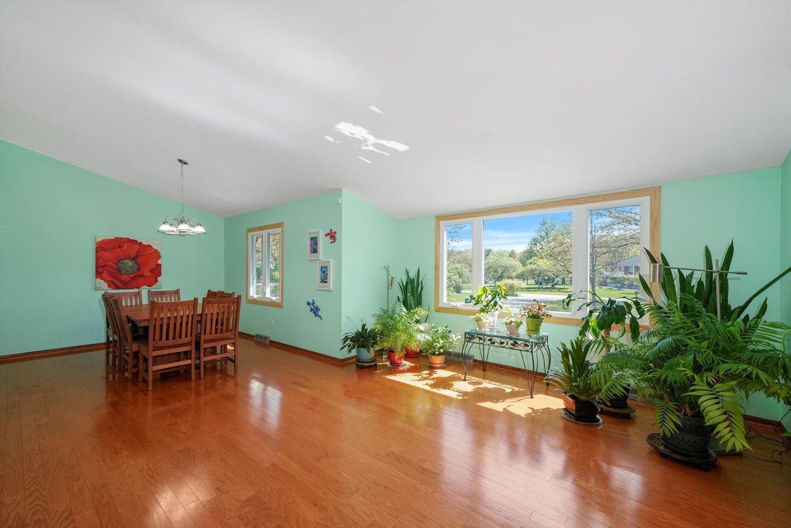 24350 Laura Lane Crete, IL 60417 - Photo 5 of 16 a living room with furniture a potted plant and a large window