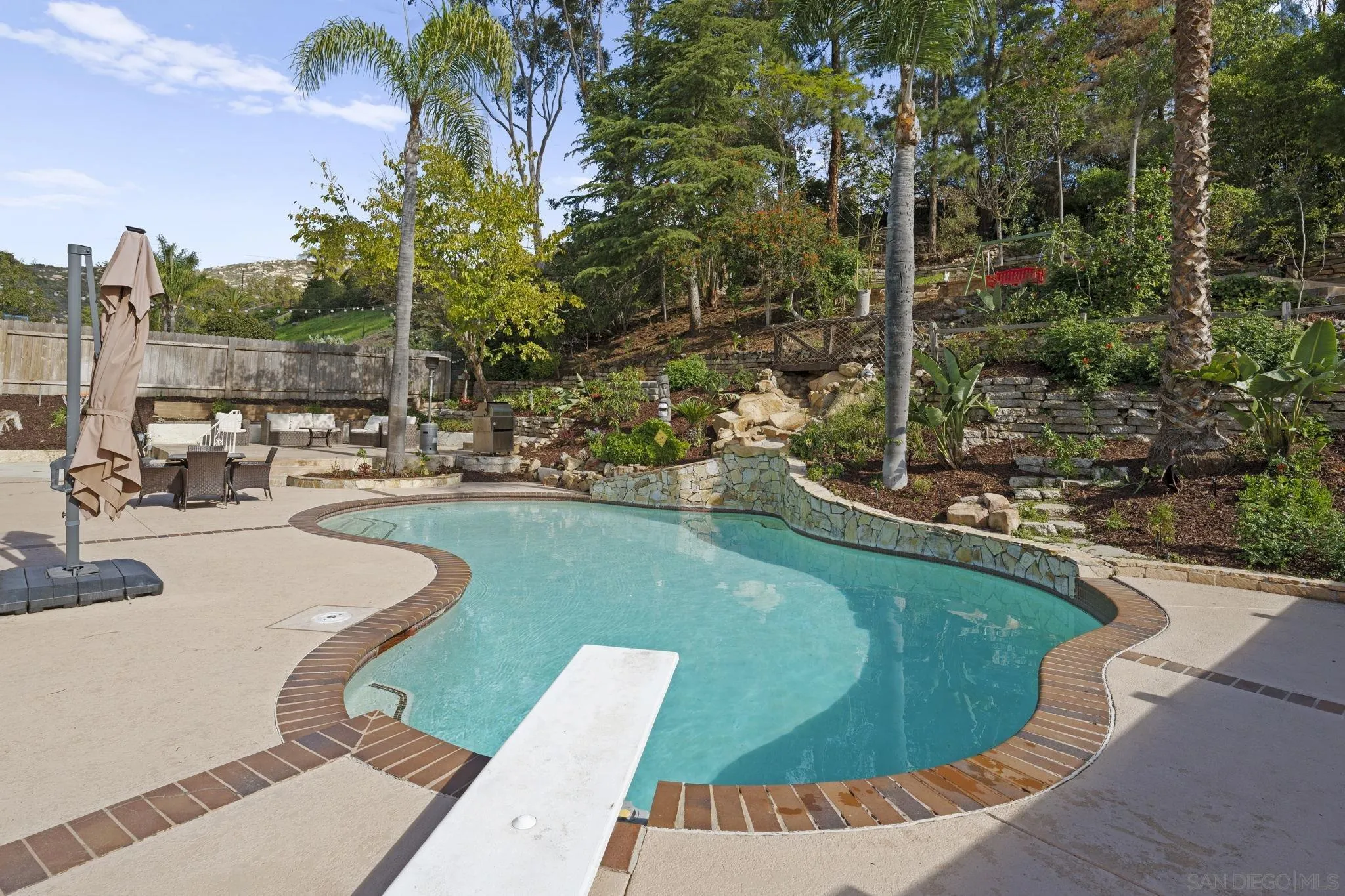 14725 Fieldview Way Poway, CA 92064 - Photo 40 of 67 a view of a swimming pool with outdoor seating